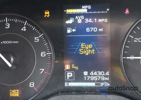 2019 Subaru Impreza 2.0I Premium из США, поврежденный, VIN 4S3GTAD64K3708635